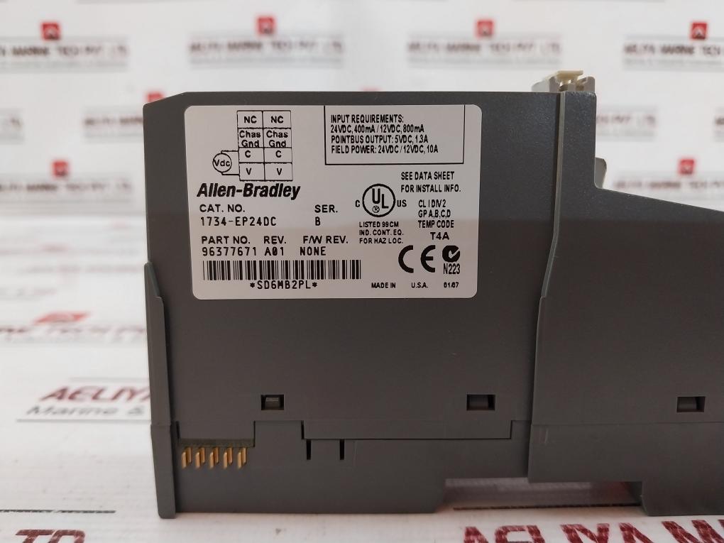Allen-bradley 1734-ep24Dc Point I/O Expansion Power Supply Module 24Vdc 96377671