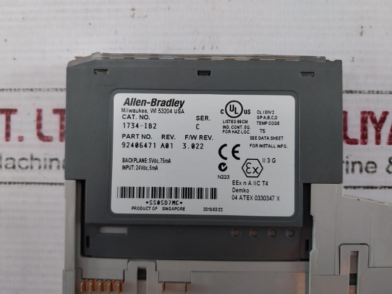 Allen-bradley 1734-ib2 Point I/O Input Module Series A 95723405