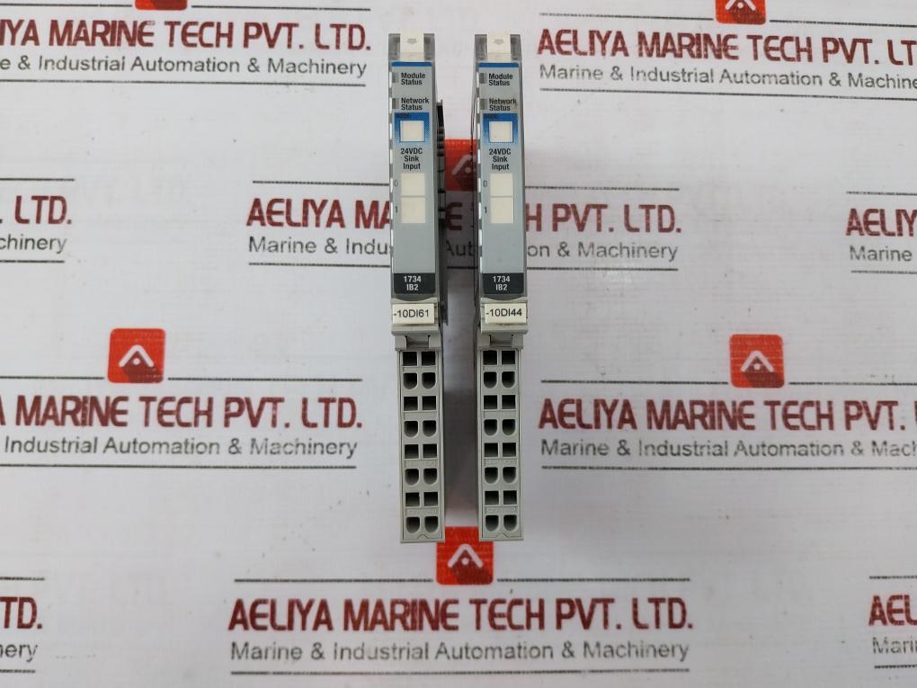 Allen-bradley 1734-ib2 Digital Input Module 24Vdc 92406471 Rev A01 5Vdc 75Ma