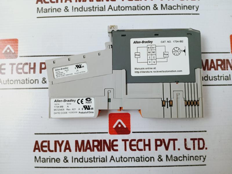 Allen-bradley 1734-ib2 Digital Input Module Ser C 96427877 Rev A02 95716103/02