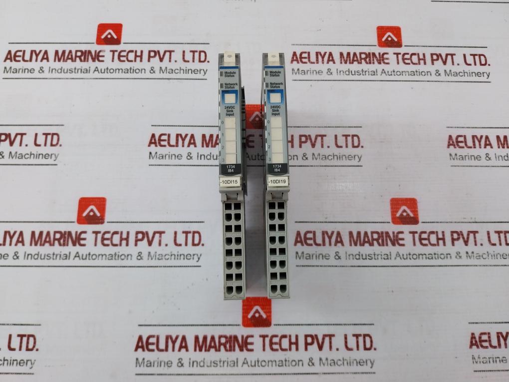 Allen-bradley 1734-ib4 Digital Input Module 24V Dc Ser C 92406671 Rev A01
