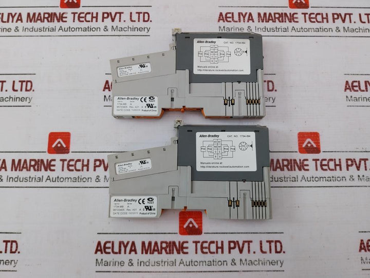 Allen-bradley 1734-ib4 Digital Input Module 24V Dc Ser C 92406671 Rev A01