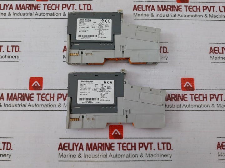 Allen-bradley 1734-ib4 Digital Input Module 24V Dc Ser C 92406671 Rev A01