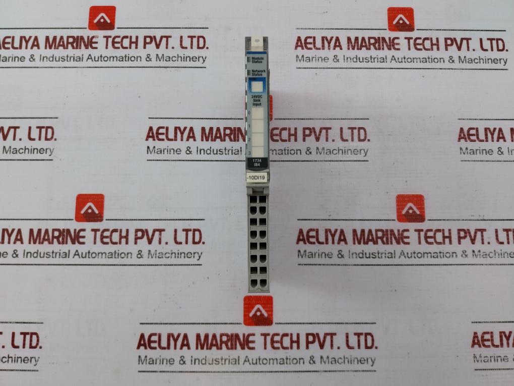 Allen-bradley 1734-ib4 Digital Input Module 24V Dc Ser C 92406671 Rev A01