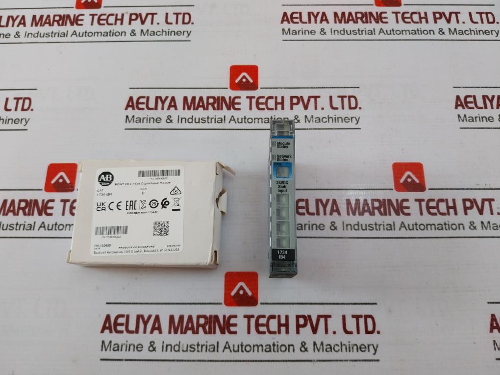 Allen-bradley 1734-ib4 Point I/O 4 Point Digital Input Module 10612598205223 Pn-130650