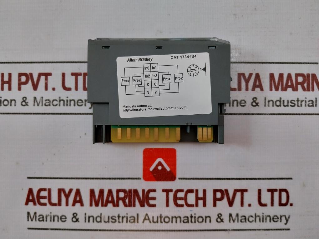 Allen-bradley 1734-ib4 Point I/O 4 Point Digital Input Module 10612598205223 Pn-130650