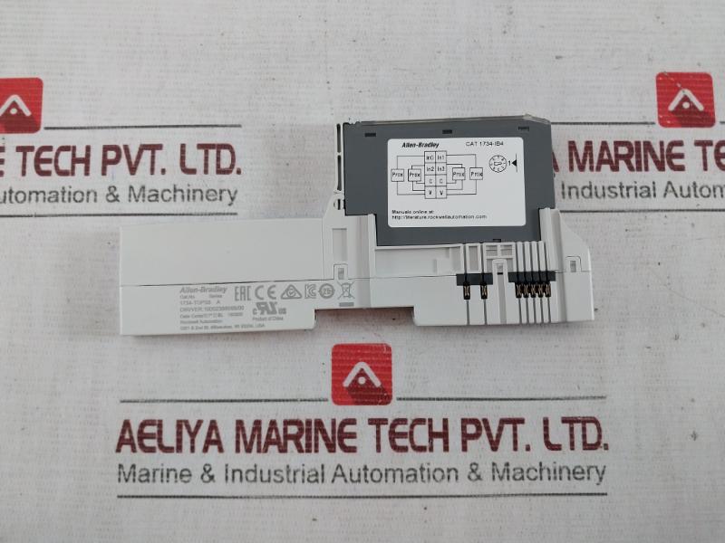 Allen-bradley 1734-ib4 Ser D 24Vdc Sink Input Module 1734-top3S 10002386068/00