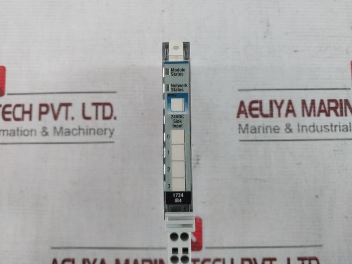 Allen-bradley 1734-ib4 Ser D 24Vdc Sink Input Module 1734-top3S 10002386068/00