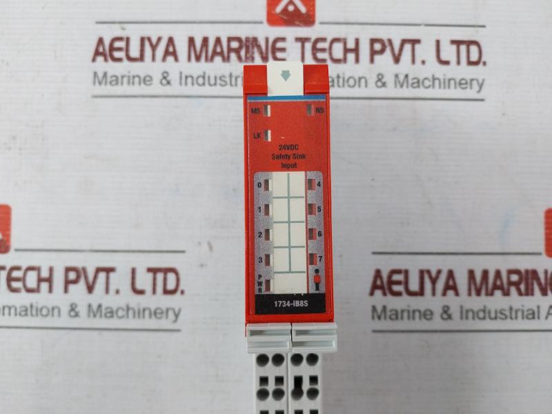 Allen-bradley 1734-ib8S Ser B 24Vdc Safety Sink Input Module Pn-193343 150Va