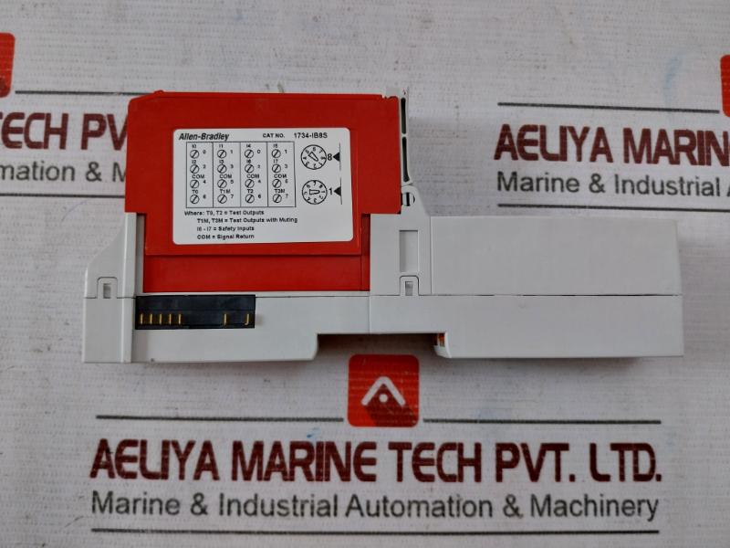 Allen-bradley 1734-ib8S Ser B 24Vdc Safety Sink Input Module Pn-193343 150Va