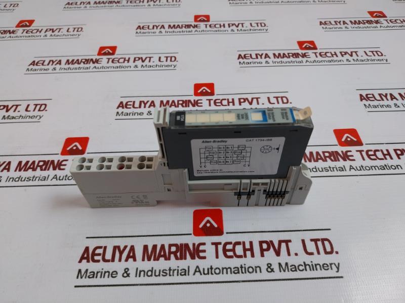 Allen-bradley 1734-ib8s Digital Input Module Pn-130651 24vdc