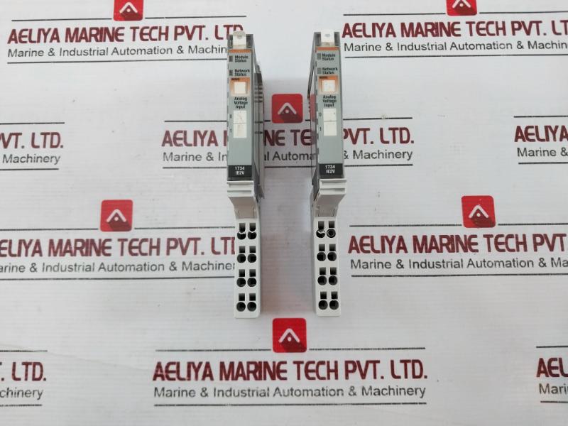 Allen-bradley Ser C 1734-ie2V Analog Voltage Input Rev A01 5V Dc 75 Ma 97334871