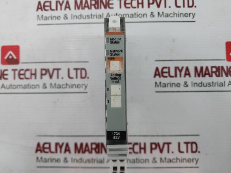 Allen-bradley Ser C 1734-ie2V Analog Voltage Input Rev A01 5V Dc 75 Ma 97334871