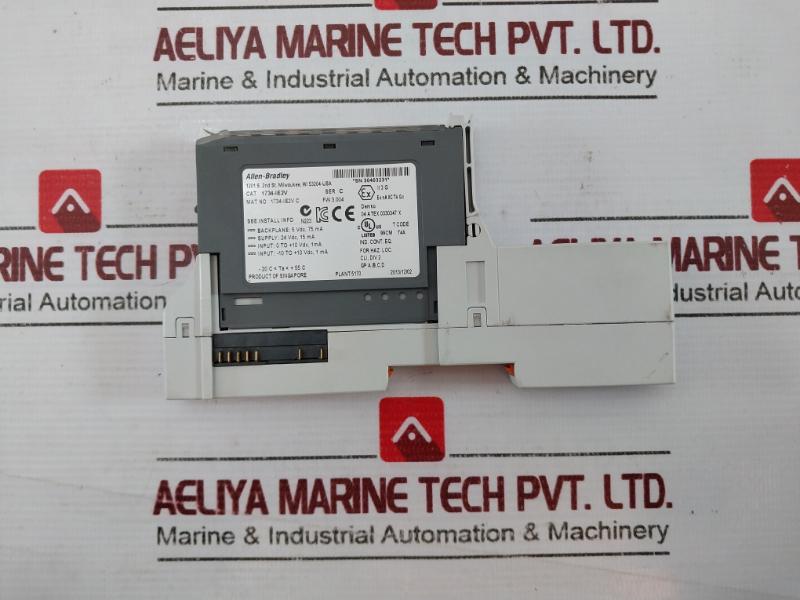 Allen-bradley 1734-ie2V Analog Voltage Input Module 24Vdc 2-channel Ser C