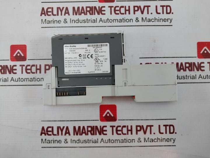 Allen-bradley 1734-ie2V Analog Voltage Input Module 24Vdc 2-channel Ser C