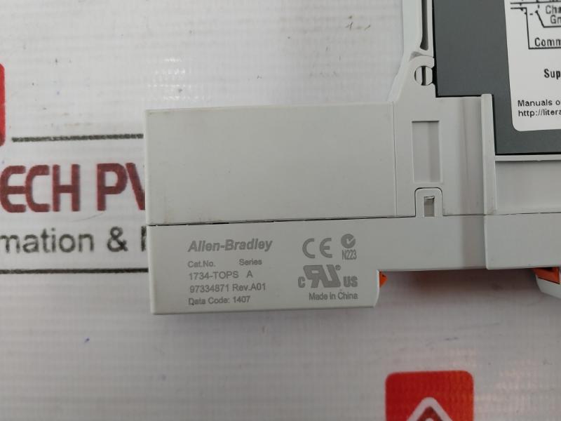 Allen-bradley 1734-ie2V Analog Voltage Input Module 24Vdc 2-channel Ser C