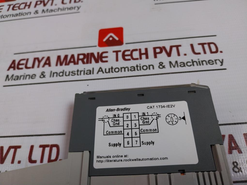 Allen-bradley 1734-ie2v Point I/o 2 Point Analog Input Module Backplane 5vdc