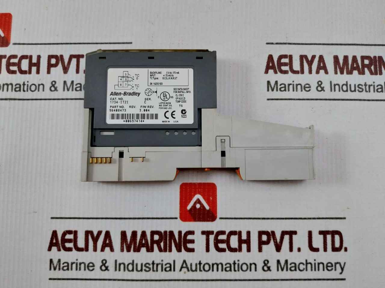 Allen-bradley 1734-it2i Thermocouple Input Module 75mv Dc 96408473