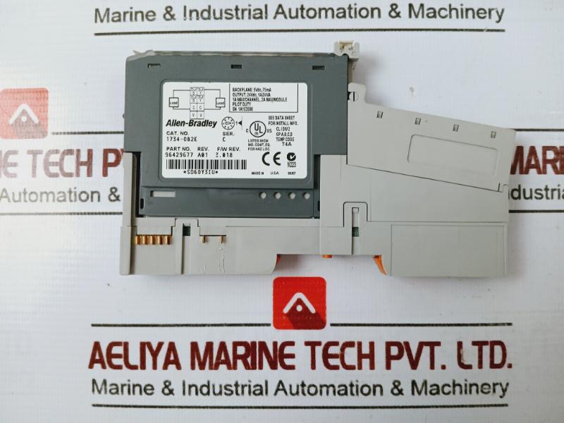 Allen-bradley 1734-ob2E Digital Output Module 24Vdc 96429677 Ser C Rev A01