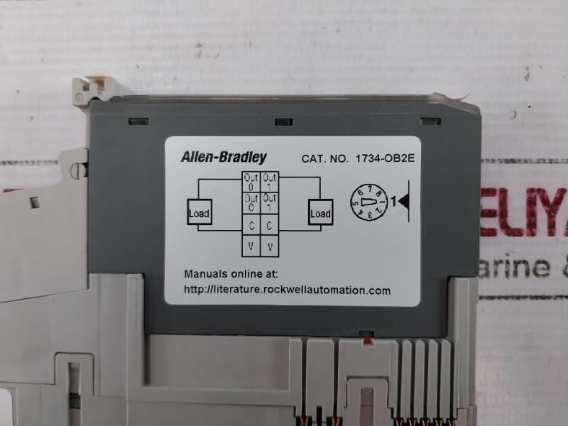 Allen-bradley 1734-ob2e I/o Digital Output Module Ser. C & Rev. A02 96429677