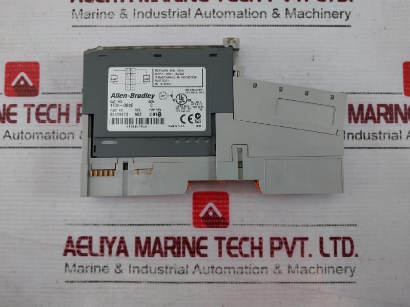 Allen-bradley 1734-ob2e Point Digital Output Module 96429673 24vdc 1a/24va