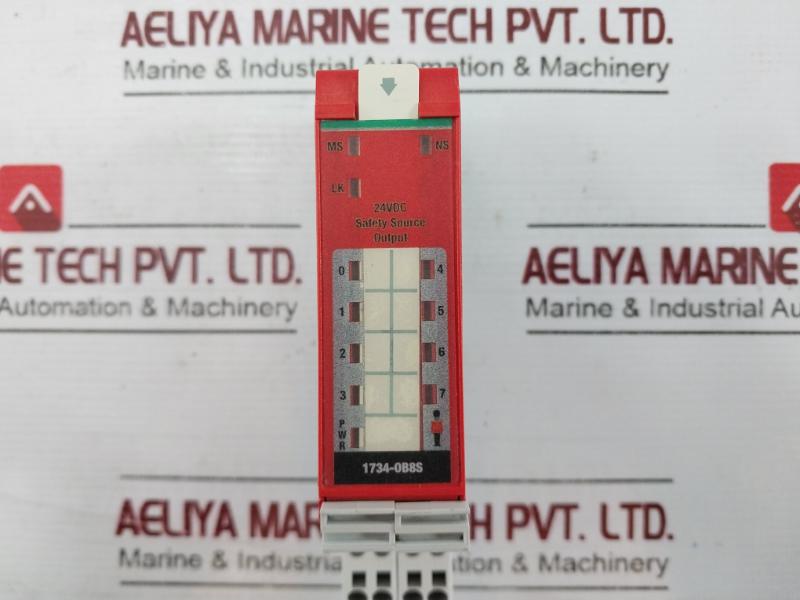 Allen-bradley Ser B 1734-ob8S 8 Channel Safety Sourcing Output Module Rev A01