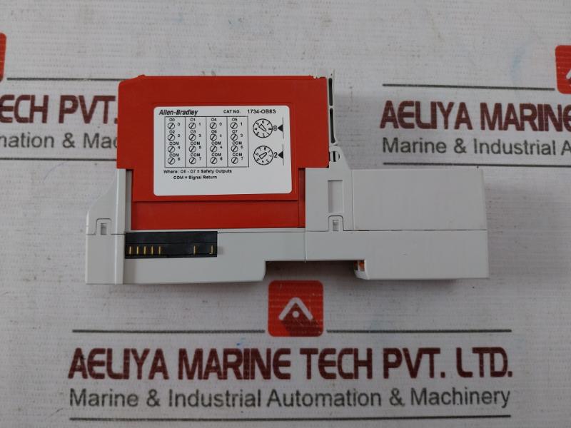 Allen-bradley 1734-ob8S Ser B 24Vdc Safety Source Output Module Pn-193343 150Va