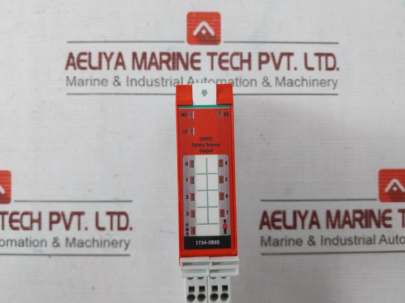 Allen-bradley 1734-ob8S Ser B 24Vdc Safety Source Output Module Pn-193343 150Va