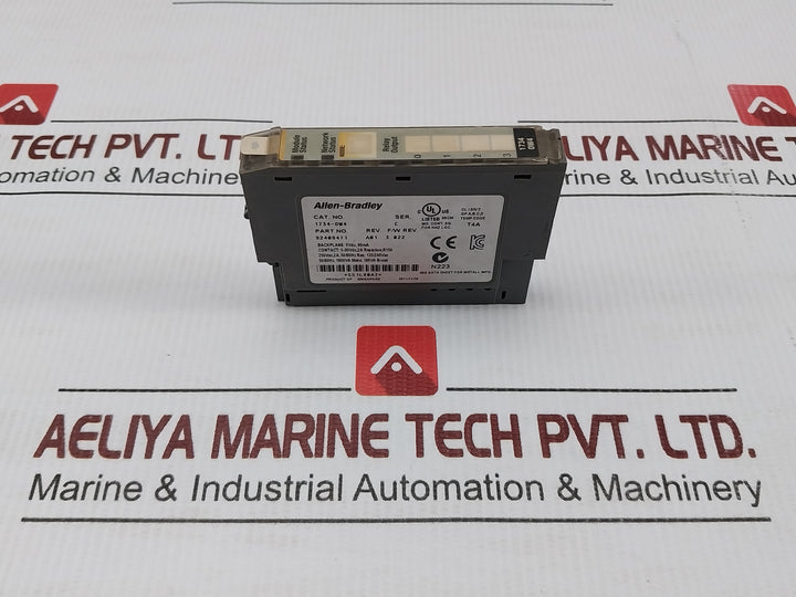 1734-ow4 Relay Output Allen-bradley 250Vac, 2A, 50/60Hz