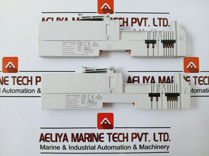Lot of 2X Allen-bradley 1734-TOP3S Terminal Base Unit For I/O Modules 97334971