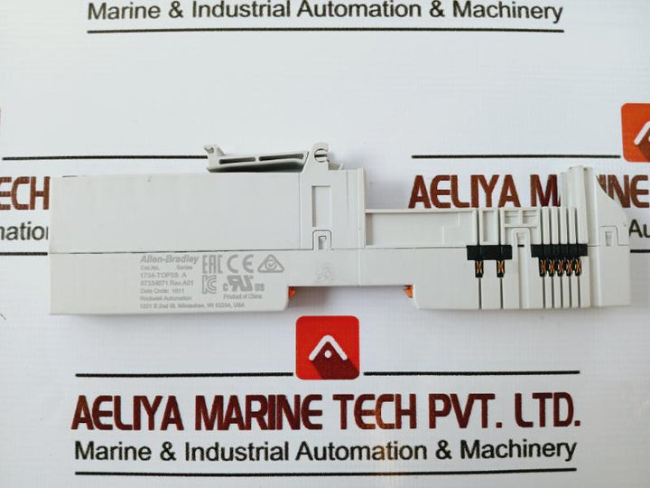 Lot of 2X Allen-bradley 1734-TOP3S Terminal Base Unit For I/O Modules 97334971
