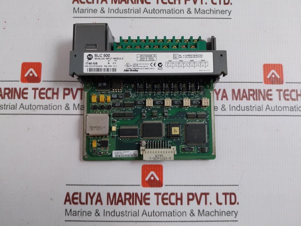 Allen-bradley W/ 1746-p2 Ser C Power Supply 4-slot Rack 1746-a4