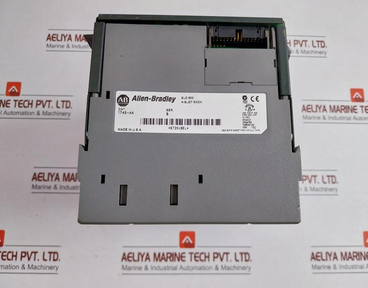 Allen-bradley W/ 1746-p2 Ser C Power Supply 4-slot Rack 1746-a4