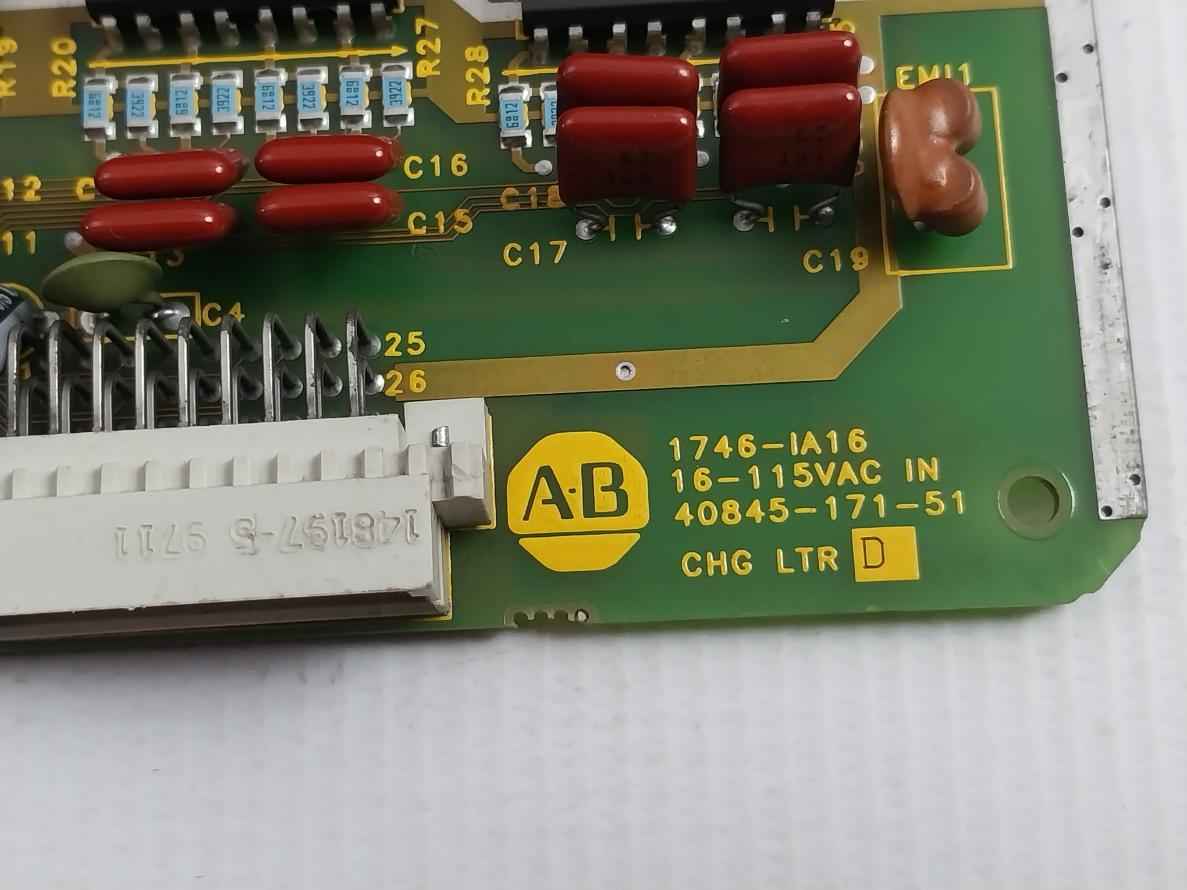 Allen-bradley 1746-ia16 Slc 500 Input Module 16 Point 85-132vac