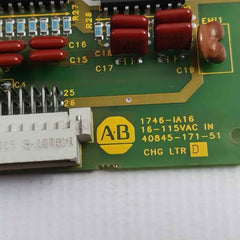 Allen-bradley 1746-ia16 Slc 500 Input Module 16 Point 85-132vac