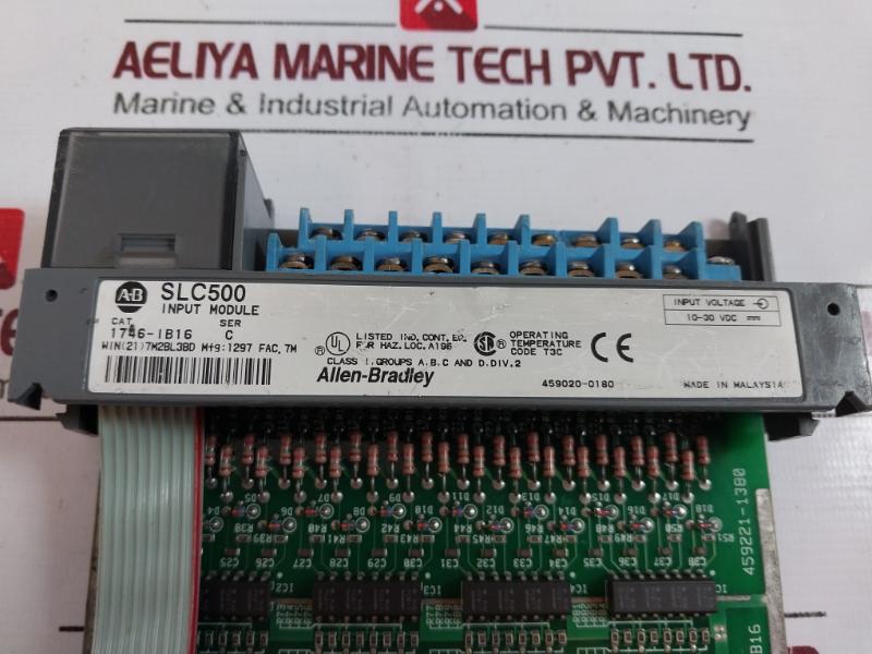 Allen-bradley 1746-ib16 Dc-sink Input Module Slc500 10-30 Vdc