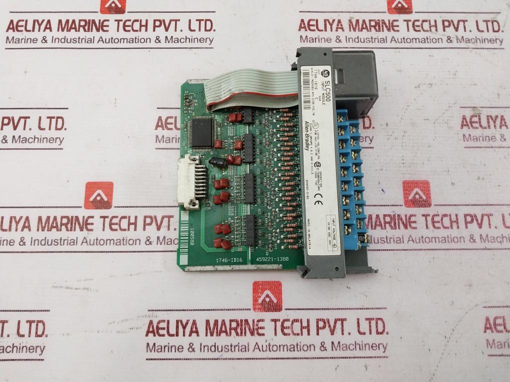 Allen-bradley 1746-ib16 Digital Input Module Dc-sink Slc500 Ser:C 10-30 Vdc