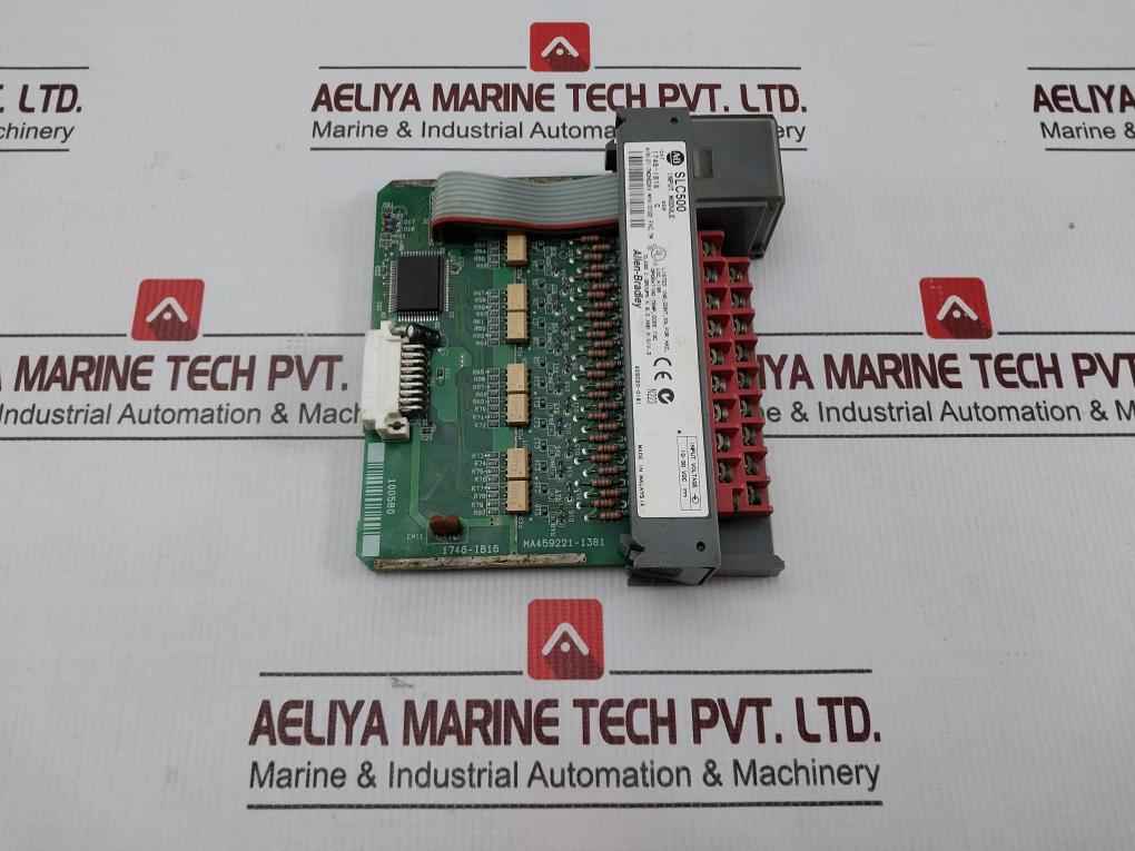 Allen-bradley 1746-ib16 Input Module Ser C 100580 10-30 Vdc