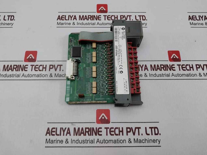 Allen-bradley 1746-ib16 Input Module Ser C 100580 10-30 Vdc