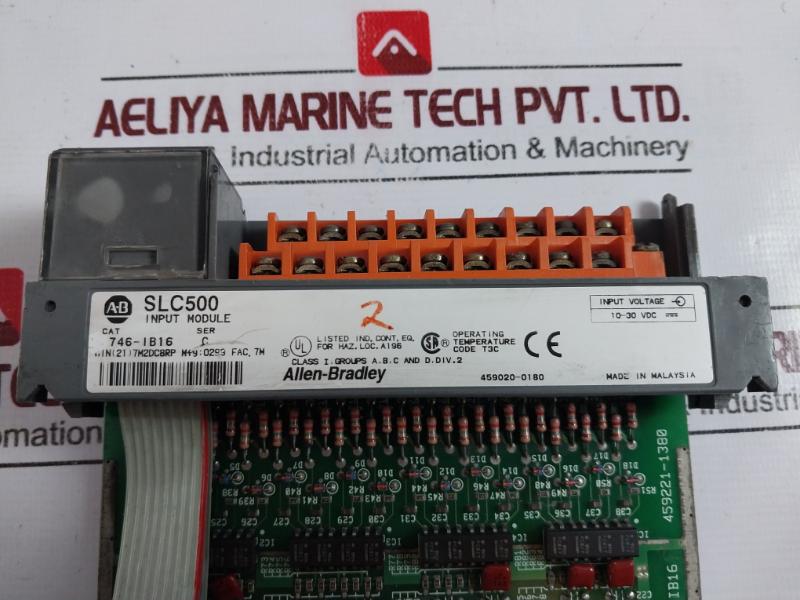 Allen-bradley 1746-ib16 Slc500 Input Module 7M2Dc8Rp