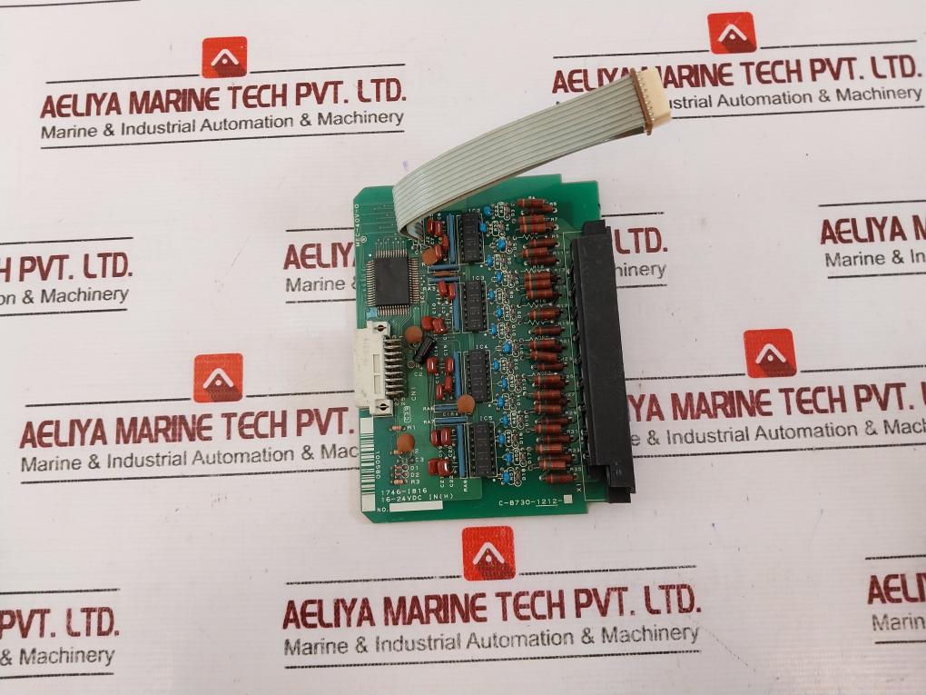 Allen-bradley 1746-ib16 Slc 500 Input Module Board C-8730-1212