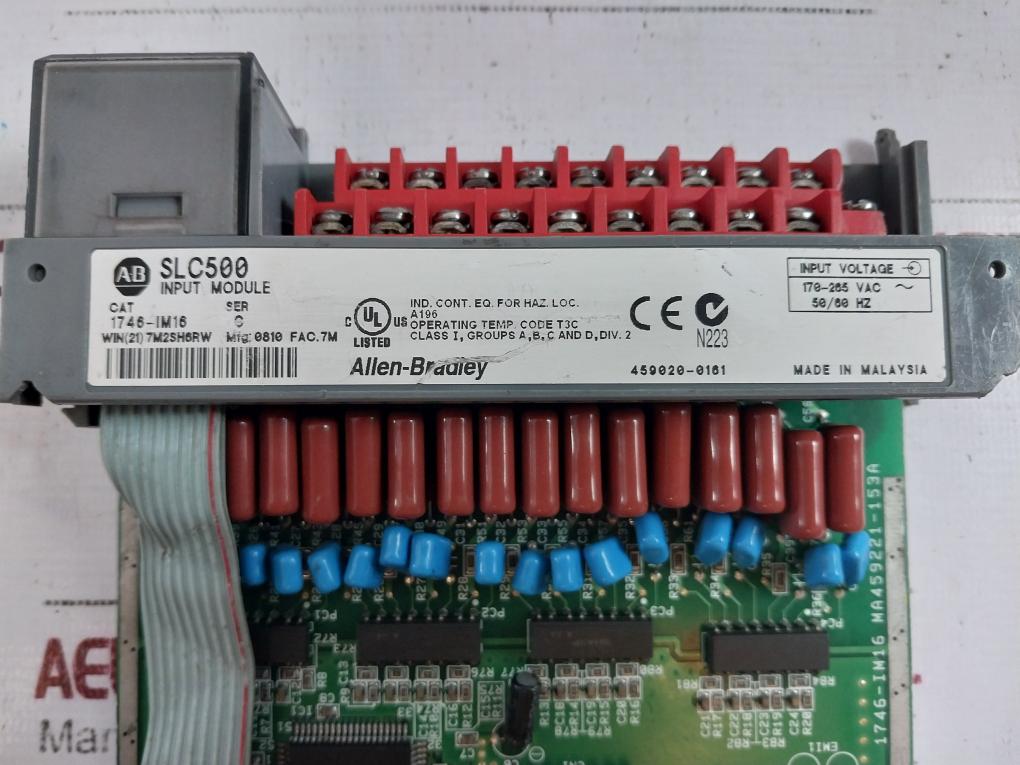 Allen-bradley 1746-im16 Digital Ac Input Module Slc500 170-265vac 50/60hz