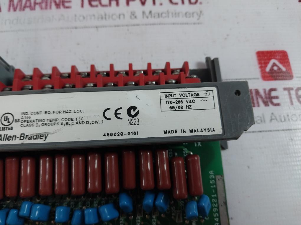 Allen-bradley 1746-im16 Digital Ac Input Module Slc500 170-265vac 50/60hz