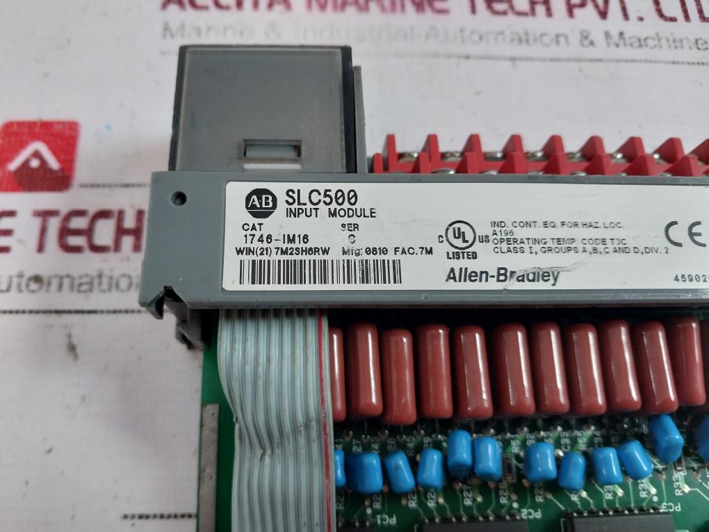 Allen-bradley 1746-im16 Digital Ac Input Module Slc500 170-265vac 50/60hz