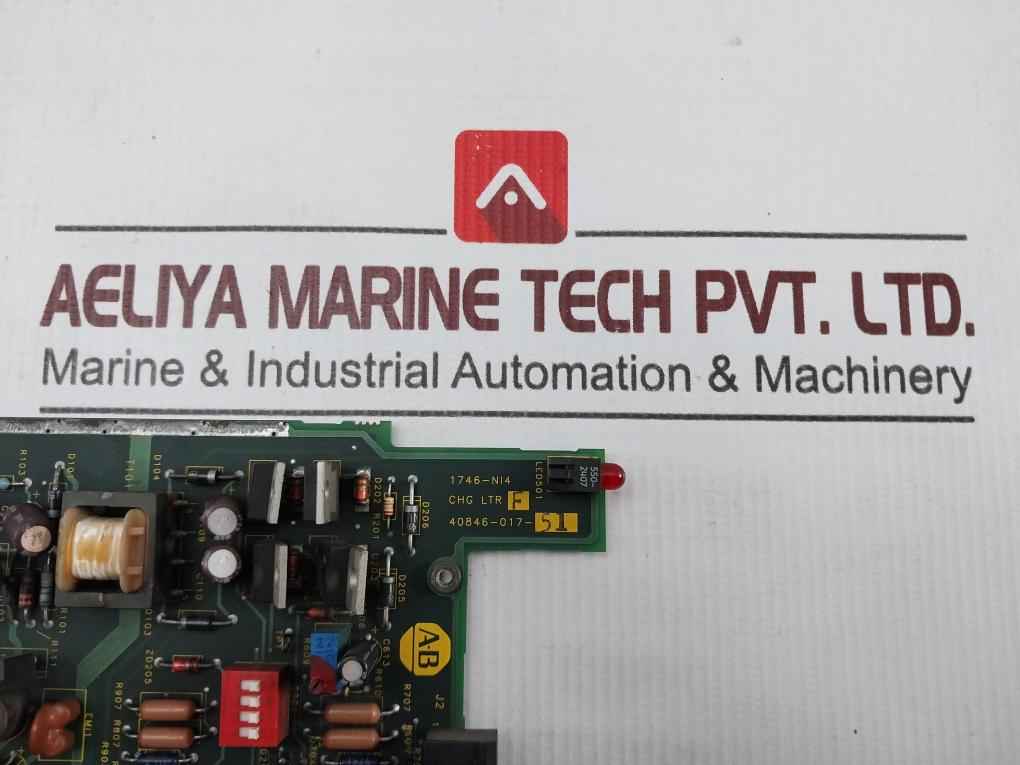 Allen-bradley 1746-ni4 Printed Circuit Board 40846-016-04A