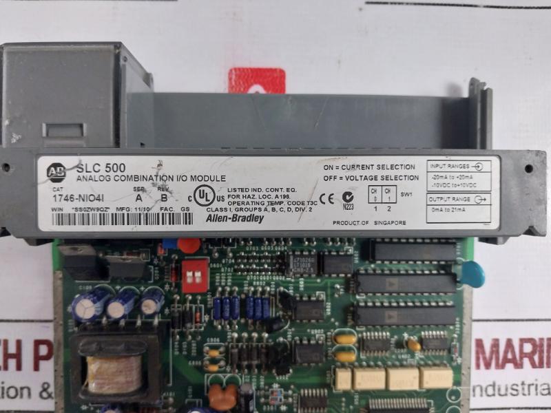 Allen-bradley 1746-nio4i