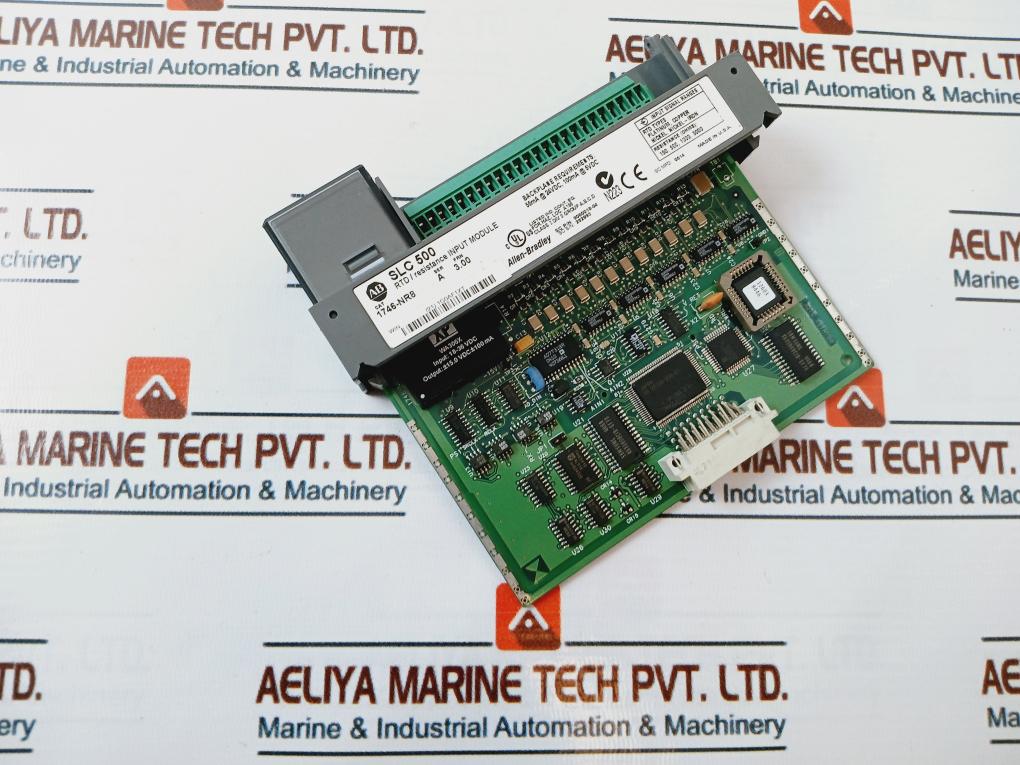 Allen-bradley 1746-nr8 Slc 500 Rtd/Resistance Input Module Ser: A