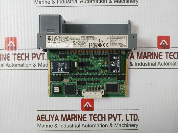 Allen-bradley 1746-nt8 Slc500 Thermocouple/Mv Input Module 1746-nt8