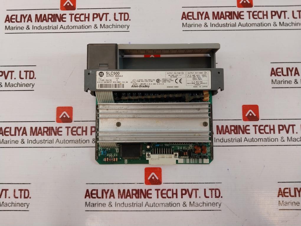 Allen-bradley 1746-oa16 Output Module 85-265 Vac, 50/60Hz