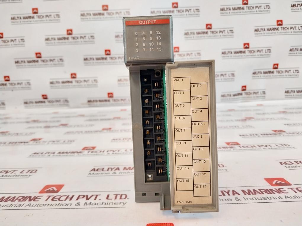 Allen-bradley 1746-oa16 Output Module 85-265 Vac, 50/60Hz